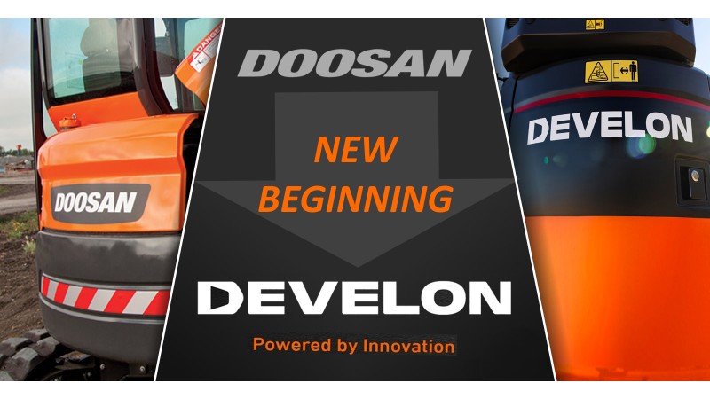 Ребрендинг Doosan: Develon - новый уровень развития строительной индустрии