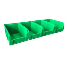 Органайзер настенный Стелла-техник V-2-650-зеленый , 4 ящика V-2