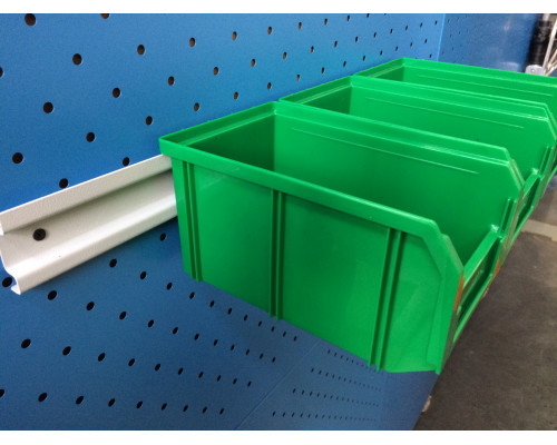 Органайзер настенный Стелла-техник V-2-650-зеленый , 4 ящика V-2