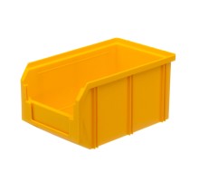 Пластиковый ящик Стелла-техник V-2-желтый 234х149х120мм, 3,8 литра