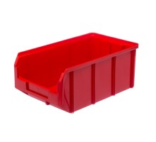 Пластиковый ящик Стелла-техник V-3-красный 342х207x143мм, 9,4 литра