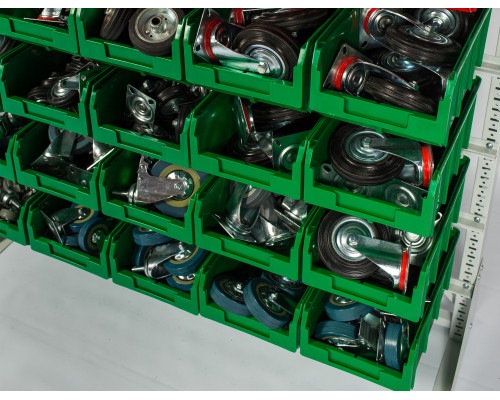 Пластиковый ящик Стелла-техник V-3-красный 342х207x143мм, 9,4 литра