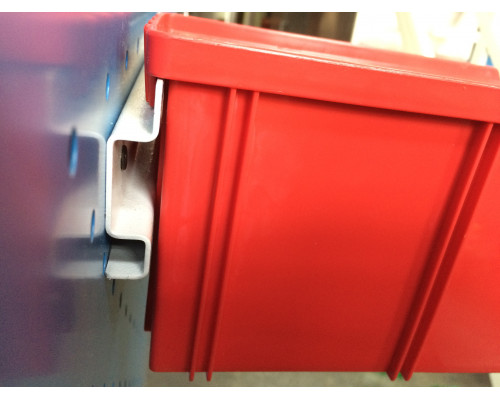 Органайзер настенный Стелла-техник V-2-650-красный , 4 ящика V-2