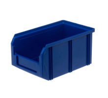 Пластиковый ящик Стелла-техник V-2-синий 234х149х120мм, 3,8 литра