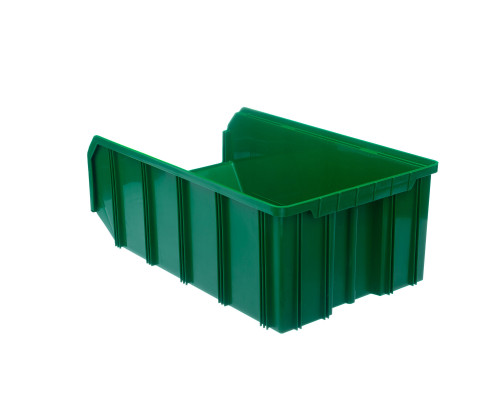 Пластиковый ящик Стелла-техник V-4-зеленый 502х305х184мм, 20 литров