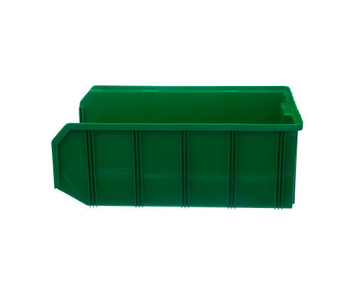 Пластиковый ящик Стелла-техник V-4-зеленый 502х305х184мм, 20 литров