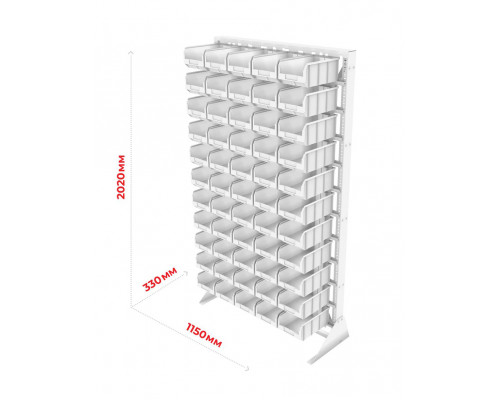 Стойка 1150х2000 Стелла-техник В1-00-04-07 односторонняя