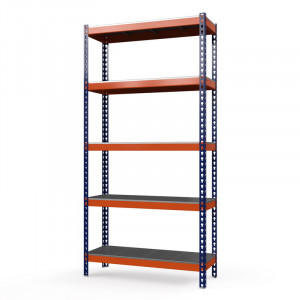 Стеллаж металлический Профи-Т 3000x1240x1005 мм. Ярусы: оцинк. мет.  5 шт.