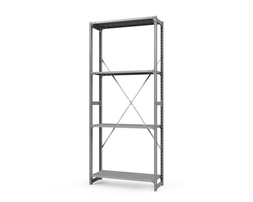 Стеллаж металлический ТСУ Универсал, 2000x1060x300 мм. Полки: метал. перф. усил. 4 шт.