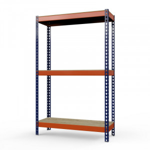 Стеллаж металлический Профи-Т 2000x1540x655 мм. Ярусы: фанера 3 шт.