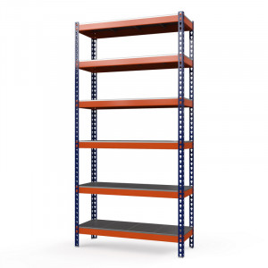 Стеллаж металлический Профи-Т 3000x1845x770 мм. Ярусы: оцинк. мет.  6 шт.