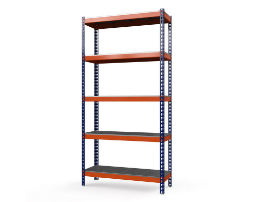 Стеллаж металлический Профи-Т 2500x1540x455 мм. Ярусы: оцинк. мет. усил. 5 шт.