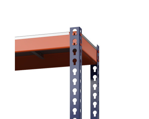 Стеллаж металлический Профи-Т 3000x1240x655 мм. Ярусы: оцинк. мет.  5 шт.