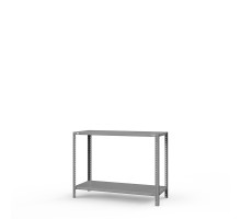 Стеллаж металлический ТС Лайт, 1000x1200x500 мм. Полки: 2 шт. метал.