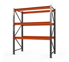 Стеллаж металлический Оптима, 2000x1250x785 мм. Ярусы: 3 шт. без настила