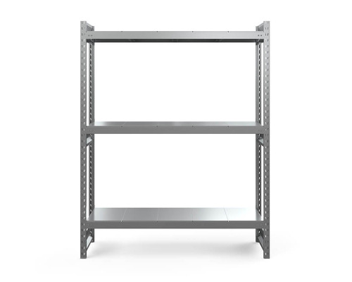 Стеллаж грузовой СГ Ультра (2500х1800х1000 мм) 3 яруса, цинк