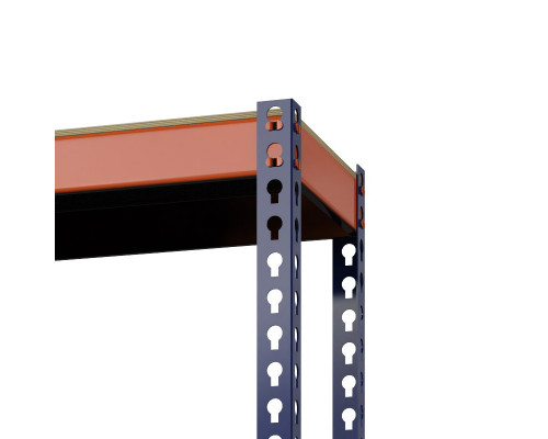 Стеллаж металлический Профи-Т 2000x1240x1005 мм. Ярусы: фанера 3 шт.