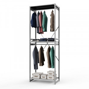 Стеллаж металлический ТСУ Универсал, 3000x1060x500 мм.Штанги: 2шт. Полки: метал. усил. 3 шт.