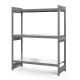 Стеллаж грузовой СГ Ультра (2000х2100х800 мм) 3 яруса, цинк