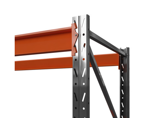 Стеллаж металлический Оптима, 4000x1250x785 мм. Ярусы: 3 шт. без настила