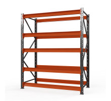 Стеллаж металлический Оптима, 3500x1530x785 мм. Ярусы: 5 шт. без настила