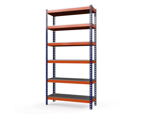 Стеллаж металлический Профи-Т 3000x1540x770 мм. Ярусы: оцинк. мет. усил. 6 шт.