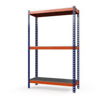 Стеллаж металлический Профи-Т 2000x1240x770 мм. Ярусы: оцинк. мет. перф.  3 шт.