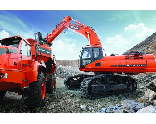 Гусеничный экскаватор DEVELON DX490LC-7M