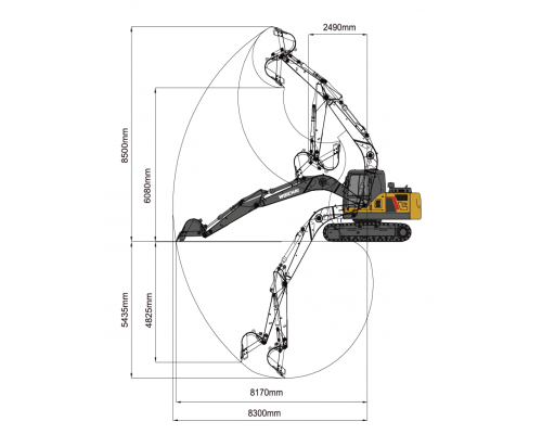 Гусеничный экскаватор WEICHAI WE150E2