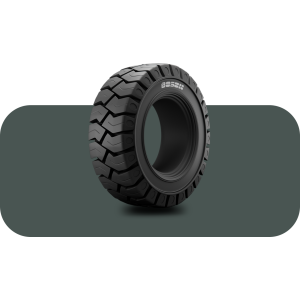 18X7-8 BOSON 16H SOLID (QH) с буртом — цельнолитая шина для вилочного погрузчика