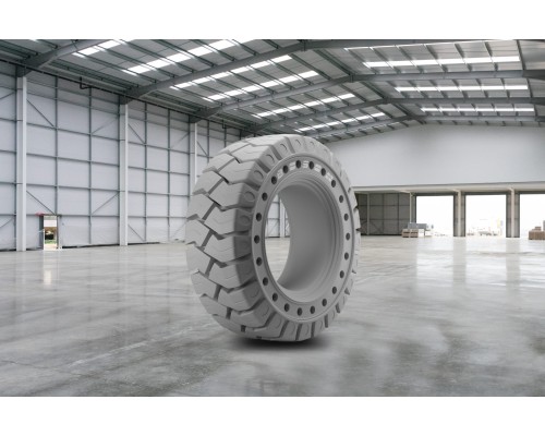 18X7-8 BOSON 16H SOLID (QH) с буртом — цельнолитая шина для вилочного погрузчика