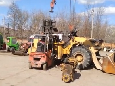 Ремонт КПП фронтального погрузчика
