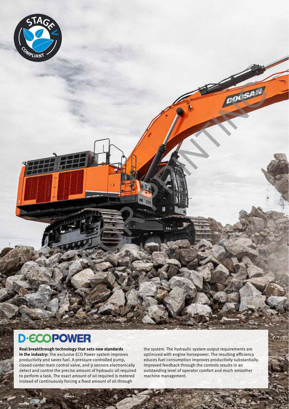 Общие размеры DX800LC